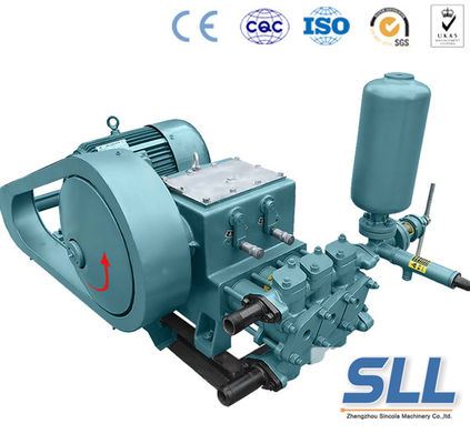 الصين الكهربائية الصغيرة 150L / دقيقة مضخة الحشو الأسمنت تصميم عقلاني لا ظاهرة النبض المزود